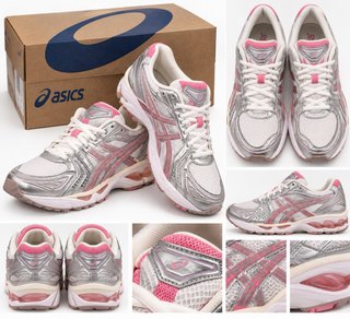 Zapatillas de Running ASICS Plata y Rosa