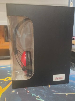 Cascos Coca-Cola Oficiales (con cable!)