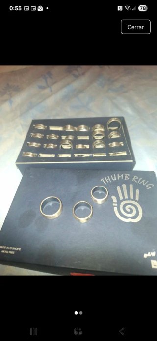 Caja de 22 Anillos para Hombre