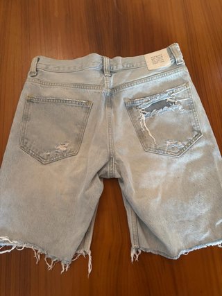 Pantalón corto tejano Bershka