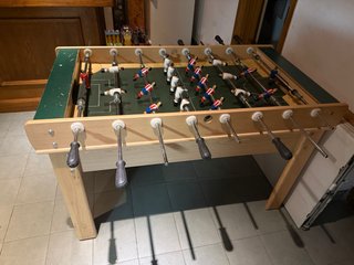 Futbolín Clásico de Madera