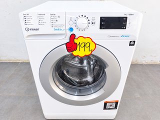 LAVADORA INDESIT 9 KILOS 1200 RPM. A+++ LLEVO