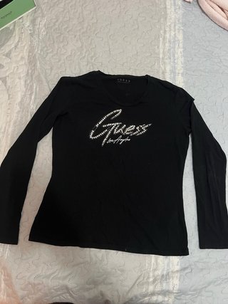 Camiseta Guess Negra