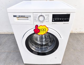 LAVADORA BOSCH 8 KILOS 1400 RPM. A+++ LLEVO