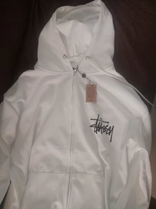 Sudadera Stussy Blanca Talla S