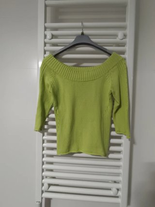 Jersey verde de punto