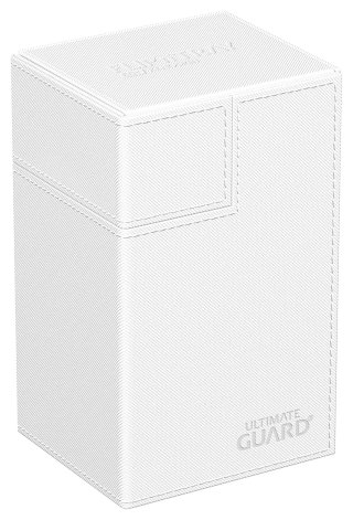 Ultimate Guard Flip'n'Tray Deck Case 80+ blanca