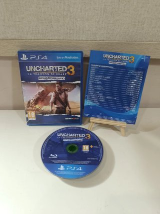 Uncharted 3 Remasterizado PS4