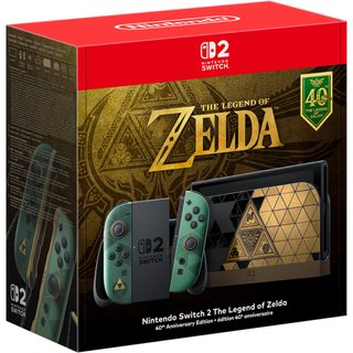 Nintendo Switch 2 Edición Zelda 40 Aniversario