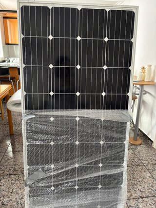 Kit Camper Placa Solar 160W + Regulador + Inversor