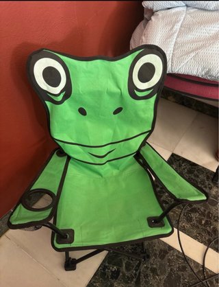 Silla Plegable Infantil de Rana