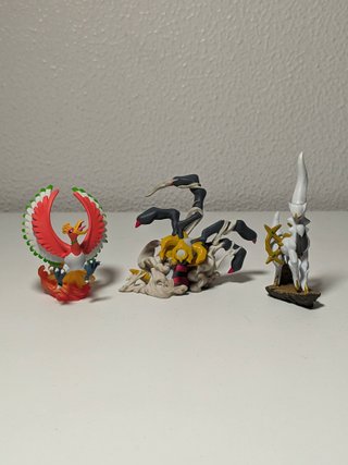 Figure ufficiali Pokémon Pt/HGSS (2009–2010)