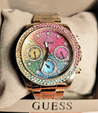 Reloj GUESS nuevo multicolor