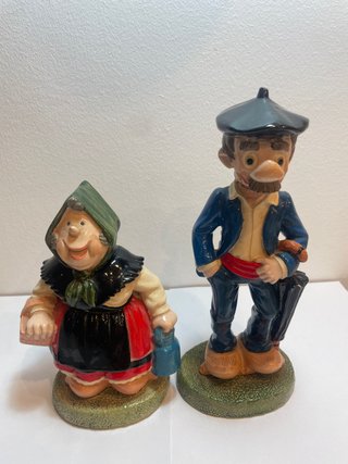 Figura de colección Pareja de campesinos