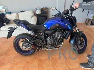Tubo Escape Yamaha MT 07 Tracer + Colectores
