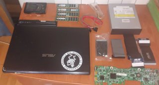 Lote: Portátil ASUS para Despiece y Componentes