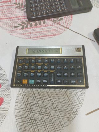 Calculadora HP 12c Vintage