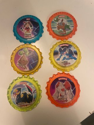 Set di 6 distintivi Pokémon Chaps