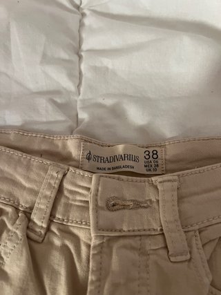 Vaquero Beige Stradivarius Talla M