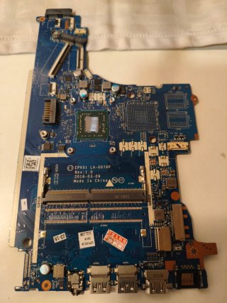 Placa Base HP 15-db EPV51 LA-G078P