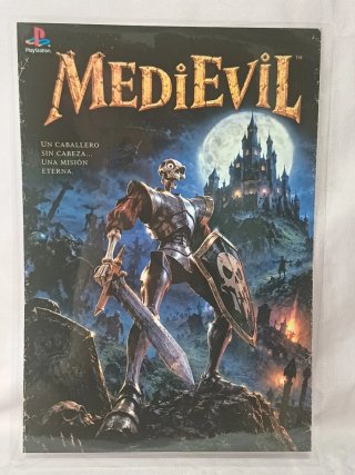 Póster Plastificado MediEvil PlayStation