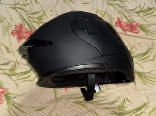 Casco de Moto Negro NUEVO