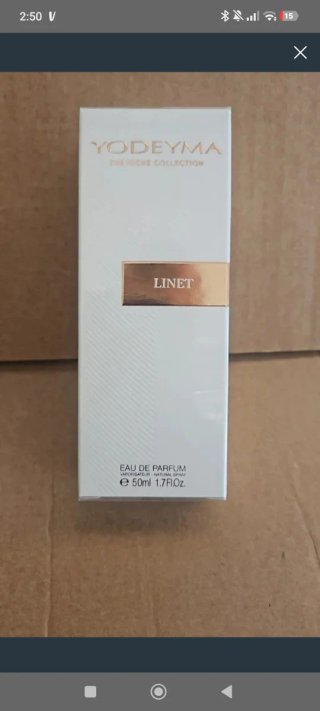 Colonia Yodeyma Linet 50ml VARIAS UNIDADES