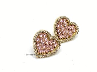 pendientes oro 18k con piedra con circonita