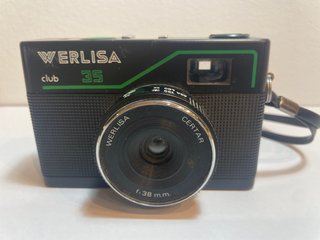 Fotocamere vintage Werlisa Club 35 + custodia originale