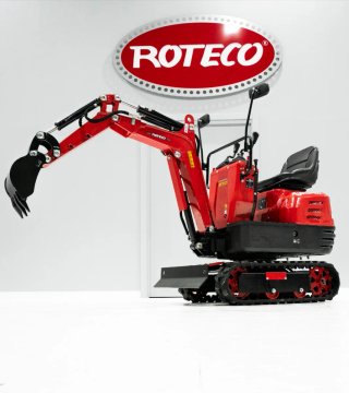 Liquidacion Miniexcavadora Roteco 650 kilos