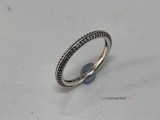 anillo plata 925mm con circonita
