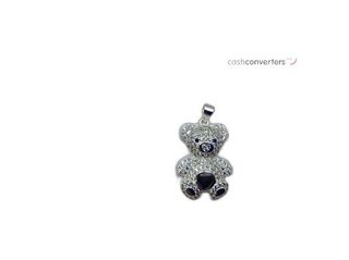 colgante plata 925mm con piedra con circonita