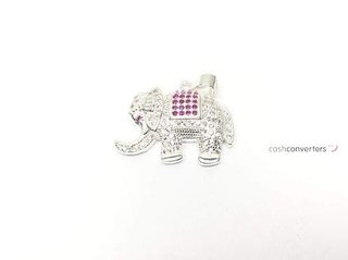 colgante plata 925mm con piedra con circonita
