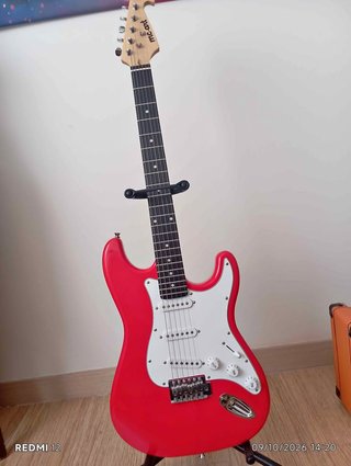 Guitarra Eléctrica Mc.Art Roja