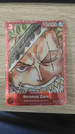 Carta One Piece TCG Roronoa Zoro ST01-013