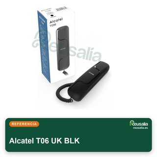 Telefono fisso Alcatel T06 UK BLK compatto