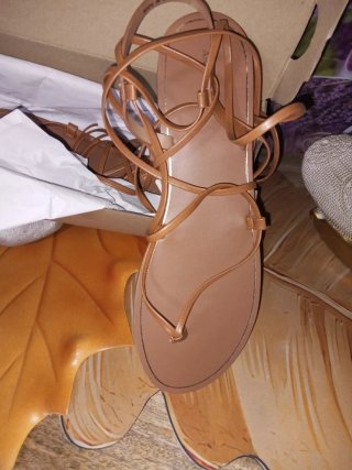 Sandalias Romanas Marrones