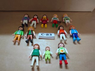 Lote de 12 figuras Playmobil