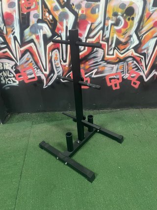 Soporte para Discos de Pesas Olímpicos
