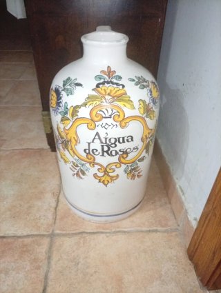 Jarra de Barro Decorativa Aigua de Roses