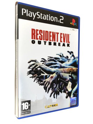 RESIDENT EVIL OUTBREAK COMPLETO PLAYSTATION 2