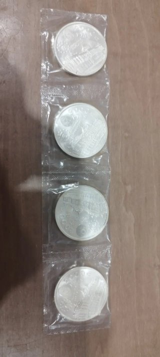 4 Monete da 2000 Peseta