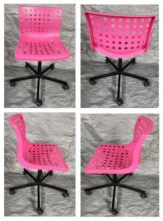 Silla juvenil giratoria de escritorio
