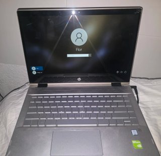 Portátil HP i7 Plateado