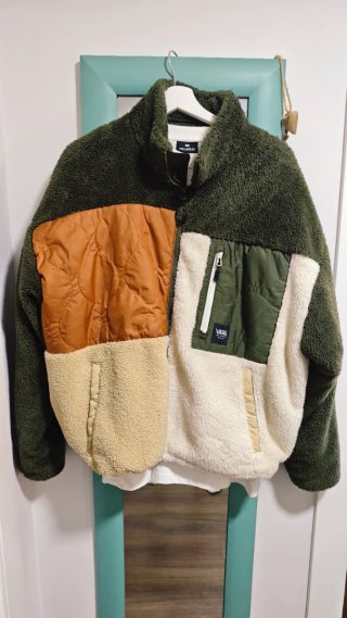 Chaqueta VANS de pelo multicolor