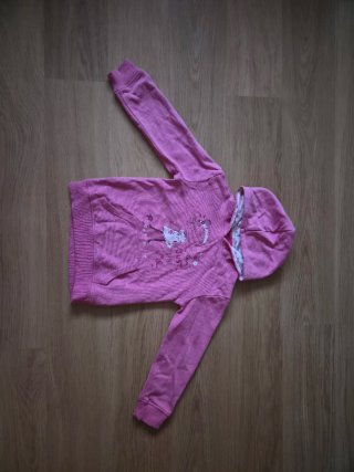 Sudadera rosa para niña
