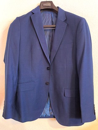 Americana Cortefiel Azul Talla 50