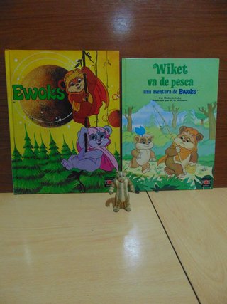 Pack EWOKS + WIKET VA DE PESCA + LOGRAY de Kenner