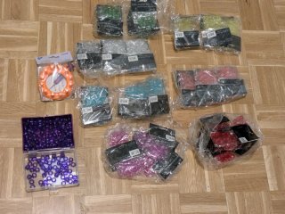 Lote de Abalorios para Pulseras y telar
