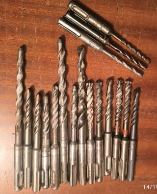 Brocas ( 17 ) Widia para Hormigón enganche  Hilti